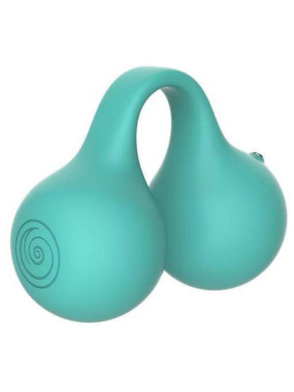 SVibe Snail TWINN Finger Vibrator Teal APP enabled SVibe