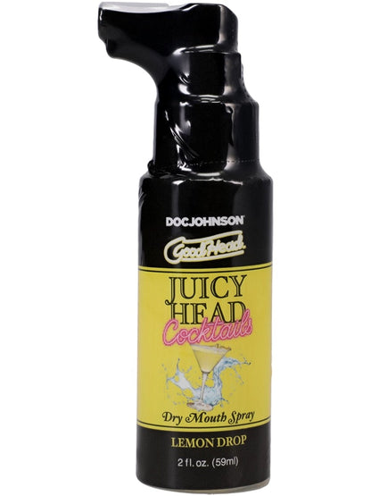 GoodHead Juicy Head Cocktails Dry Mouth Spray Lemon Drop 2 fl. oz Doc Johnson