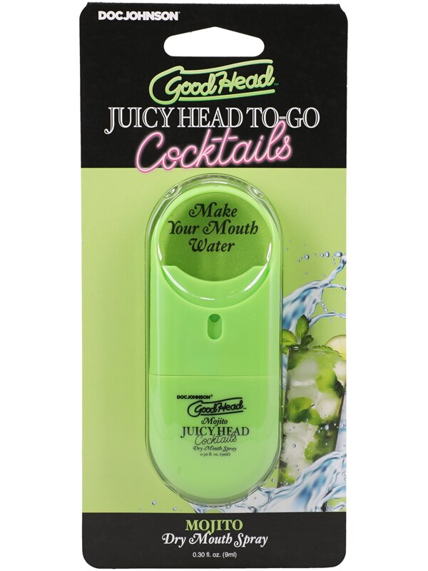 GoodHead Juicy Head Cocktails Dry Mouth Spray To-Go Mojito .30 fl. oz