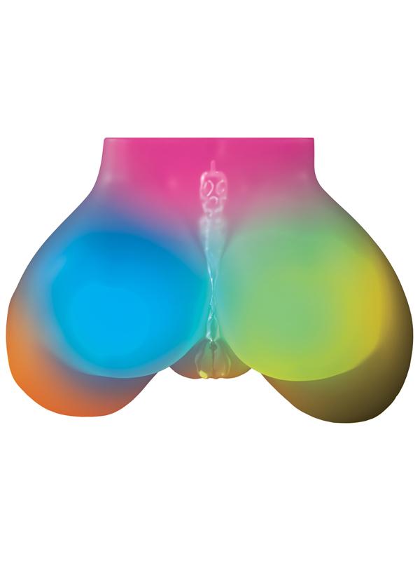 PDX Elite Go-Go Booty LED Mega Masturbator Frosted PDX Elite