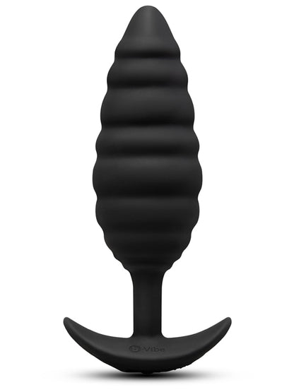 b-Vibe Twist Texture Plug Black