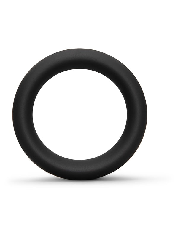 b-Vibe Snug Ring - 45 mm Snug Fit Silicone Cock Ring - Black B-Vibe