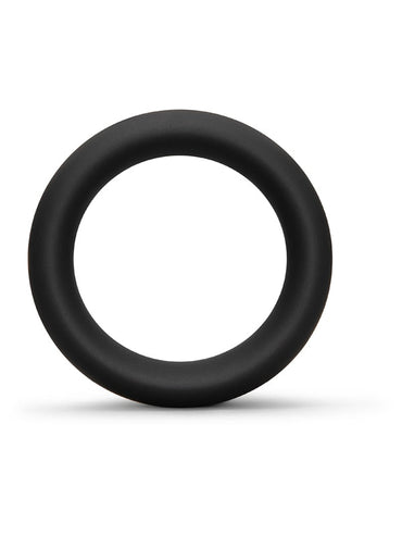 b-Vibe Snug Ring - 45 mm Snug Fit Silicone Cock Ring - Black B-Vibe
