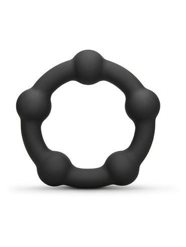 b-Vibe Snug Ring Orbit - Nubby Snug Fit Silicone Cock Ring B-Vibe