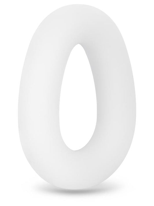 b-Vibe Flex Ring Loop - Silicone Cock Ring - Clear B-Vibe