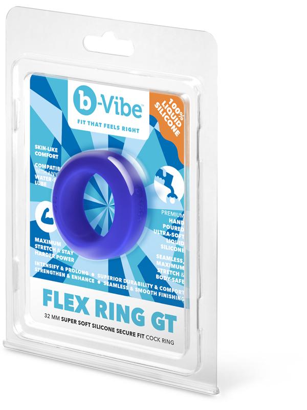 b-Vibe Flex Ring Gt - 32 Mm Silicone Cock Ring B-Vibe