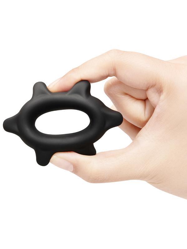 b-Vibe Flex Ring Spike - Silicone Cock Ring B-Vibe
