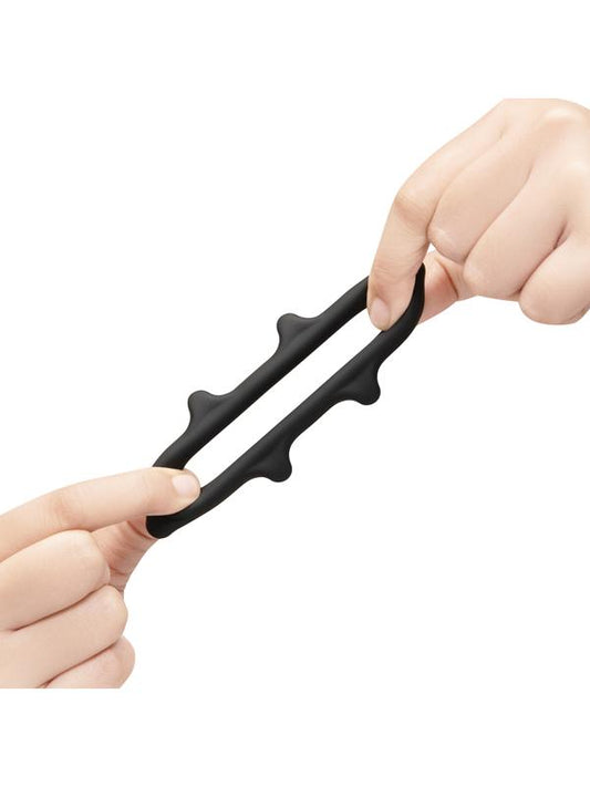 b-Vibe Flex Ring Spike - Silicone Cock Ring B-Vibe