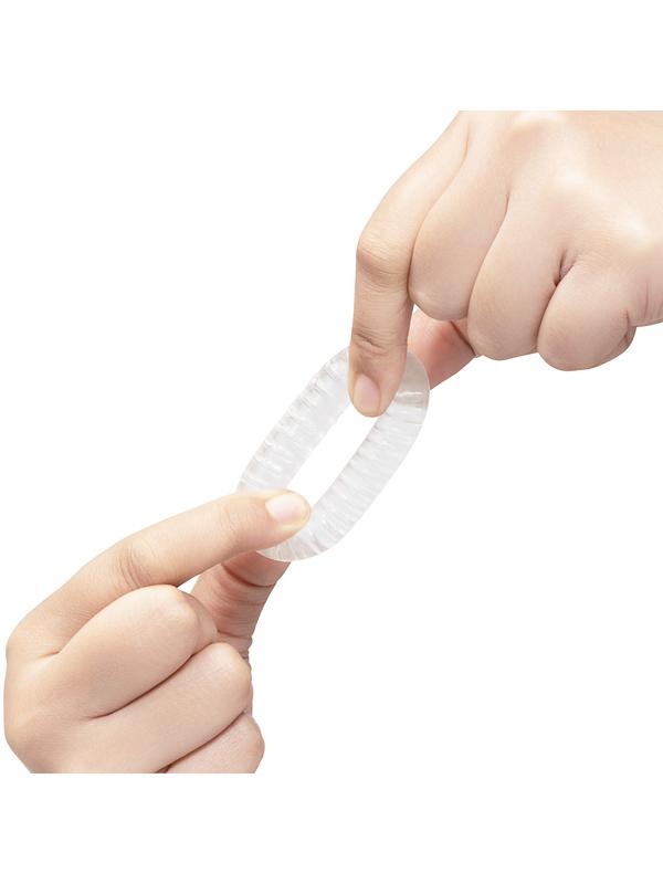b-Vibe Stretch-Tech Swirl - Ultra Stretchy Cock Ring B-Vibe