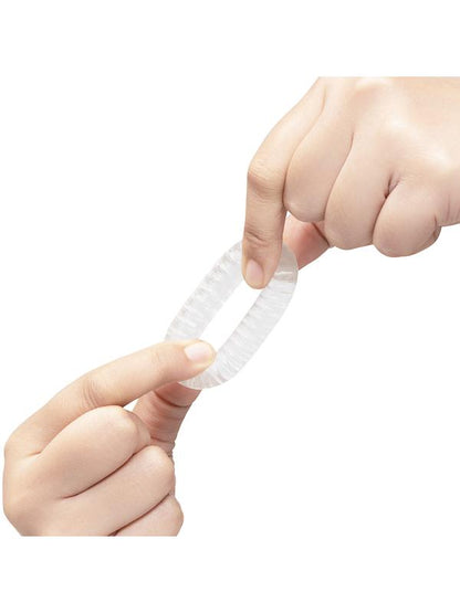 b-Vibe Stretch-Tech Swirl - Ultra Stretchy Cock Ring B-Vibe