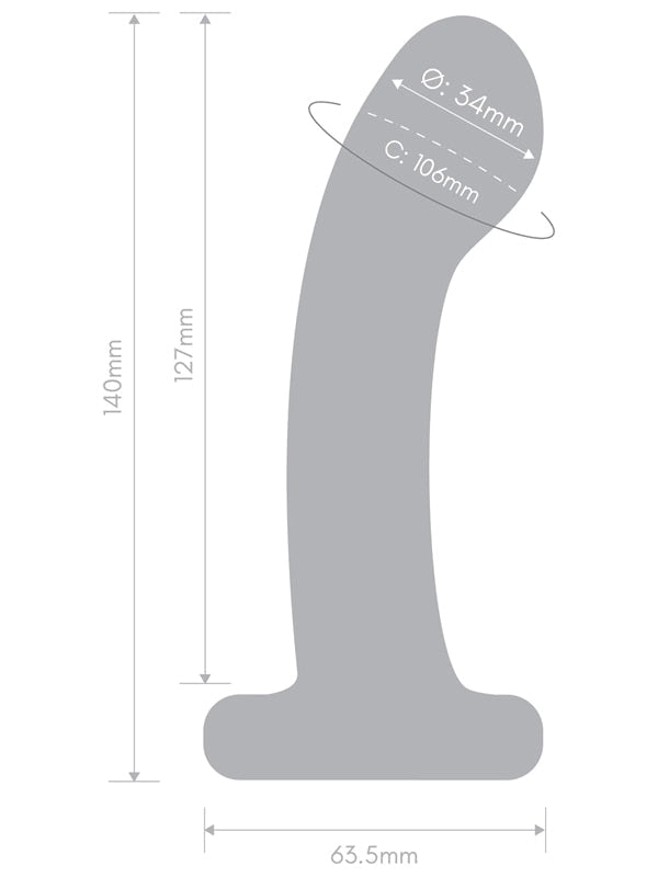 Pop 5.5 in. Silicone Dildo & Harness Set Together