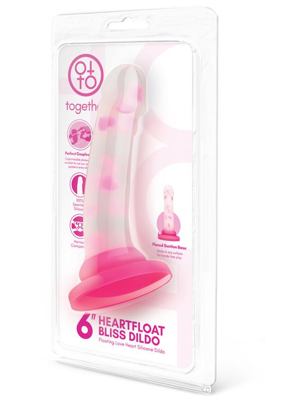 Together 6 in. Heartfloat Bliss Dildo Together