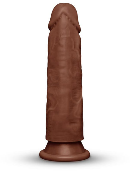 Together Tones 7.75 in. Realistic Dildo - Dark Together