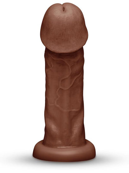 Together Tones 9 in. Realistic Dildo - Dark Together