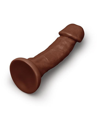 Together Tones 9 in. Realistic Dildo - Dark Together