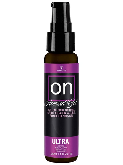 On ULTRA Arousal Gel 1 fl oz. (29ml) Bottle Sensuva