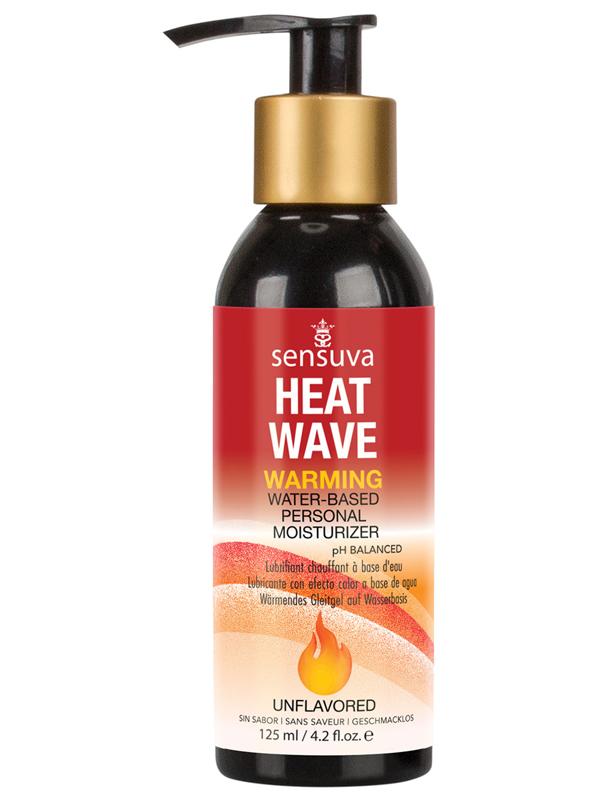 Sensuva Heat Wave warming water-based lubricant 4oz - ClubX Australia