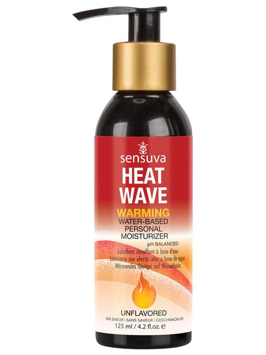 Heat Wave - Warming Water-Based Personal Moisturizer 4oz Sensuva