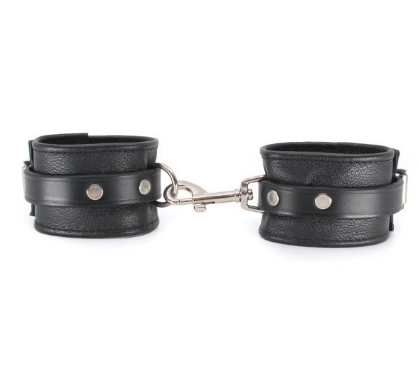 Ank015 Leather Ankle Restraints  - Club X