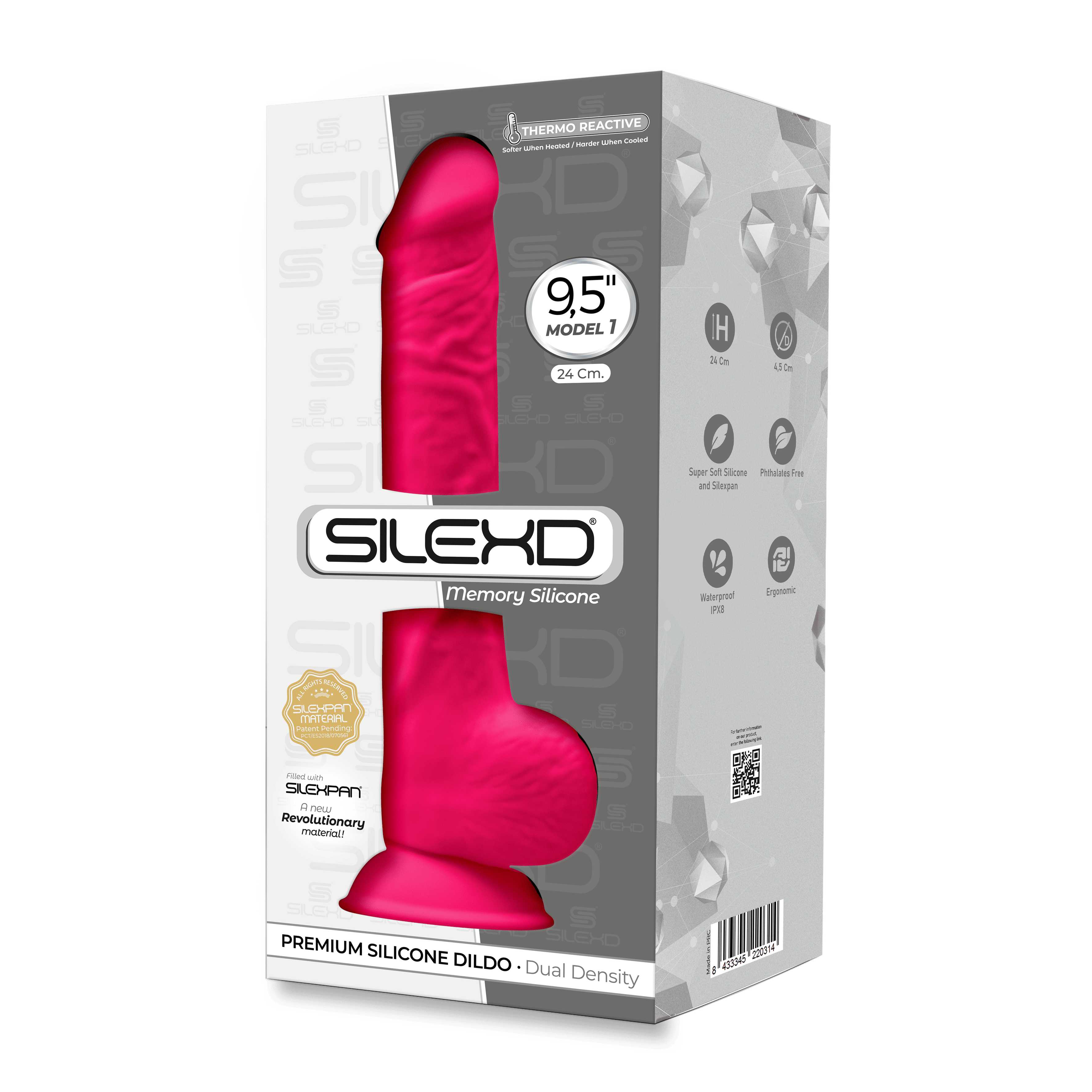 Silexd Model 1 (9.5") Pink  - Club X
