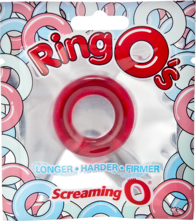 Screaming O Ringo Cock Ring Red - Club X