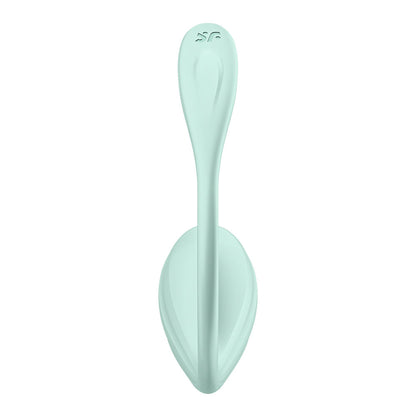 Satisfyer Smooth Petal - Mint - Mint USB Rechargeable Wearable Stimulator with App Control