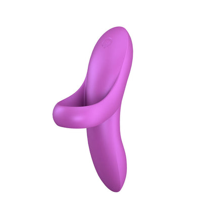 Satisfyer Bold Lover - Dark Pink USB Rechargeable Finger Stimulator Satisfyer