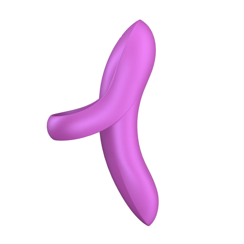 Satisfyer Bold Lover - Dark Pink USB Rechargeable Finger Stimulator Satisfyer