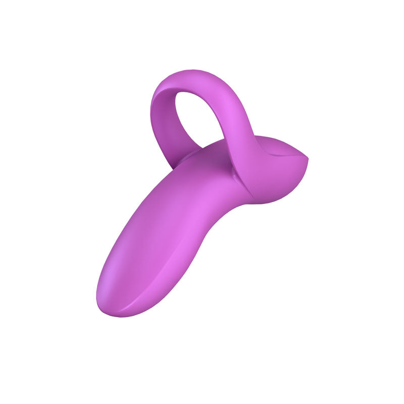 Satisfyer Bold Lover - Dark Pink USB Rechargeable Finger Stimulator Satisfyer