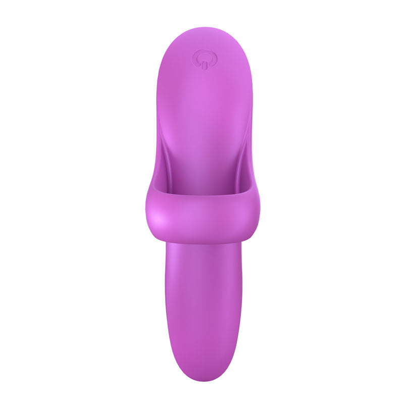 Satisfyer Bold Lover - Dark Pink USB Rechargeable Finger Stimulator Satisfyer