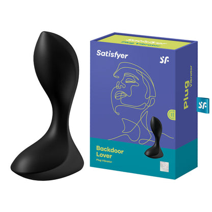 Satisfyer Backdoor Lover - Black USB Rechargeable Vibrating Butt Plug Satisfyer