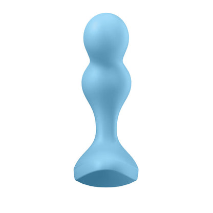 Satisfyer Deep Diver - Light Blue Vibrating Butt Plug with App Control Satisfyer