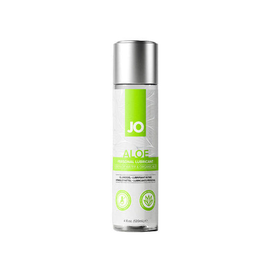 JO Aloe - 120ml - Water Based Lubricant with Aloe - 120 ml Bottle JO