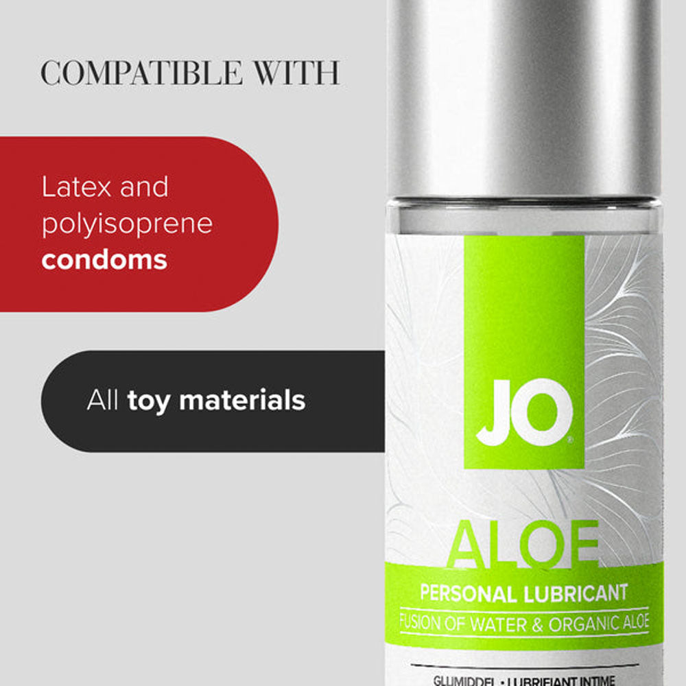 JO Aloe - 120ml - Water Based Lubricant with Aloe - 120 ml Bottle JO
