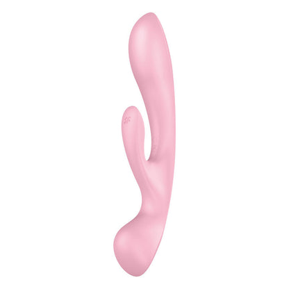 Satisfyer Triple Oh - Pink USB Rechargeable Rabbit Vibrator Satisfyer