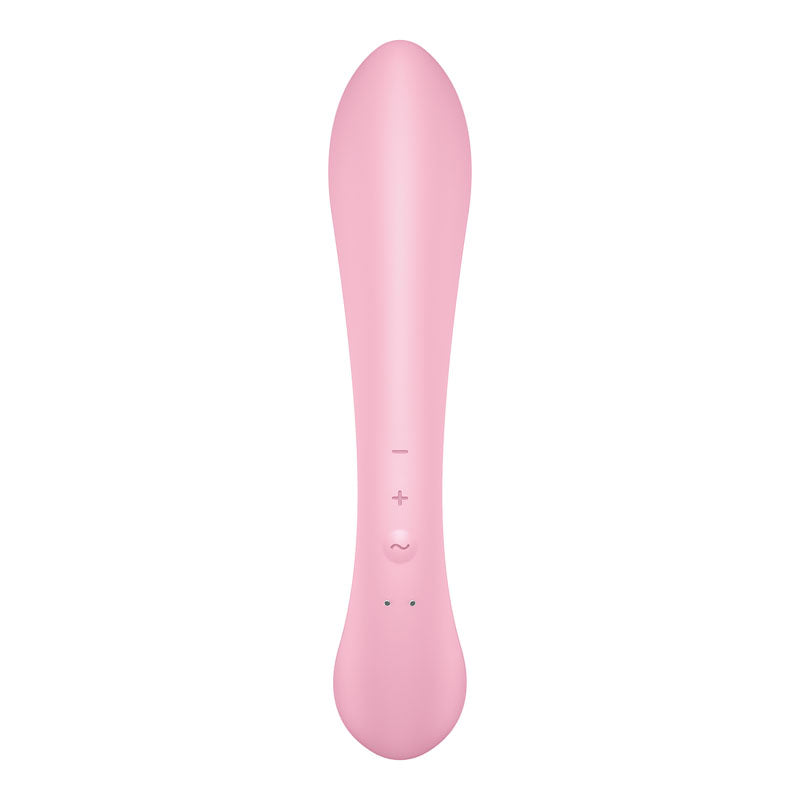 Satisfyer Triple Oh - Pink USB Rechargeable Rabbit Vibrator Satisfyer