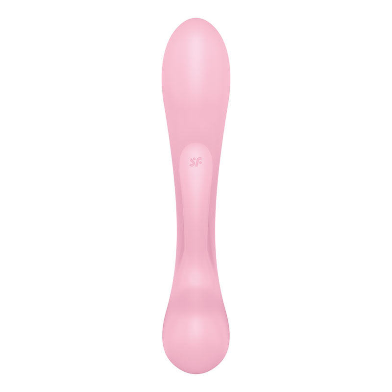 Satisfyer Triple Oh - Pink USB Rechargeable Rabbit Vibrator Satisfyer