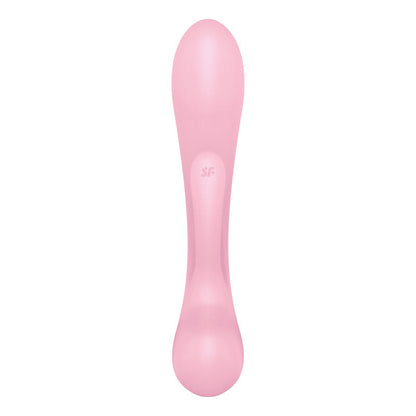 Satisfyer Triple Oh - Pink USB Rechargeable Rabbit Vibrator Satisfyer
