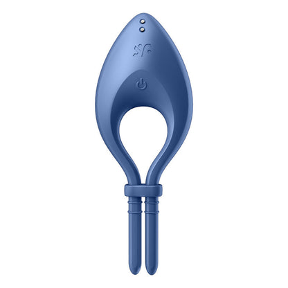 Satisfyer Bullseye - Blue - Blue Vibrating Adjustable Lasso Cock Ring Satisfyer