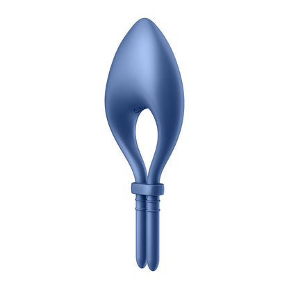 Satisfyer Bullseye - Blue - Blue Vibrating Adjustable Lasso Cock Ring Satisfyer