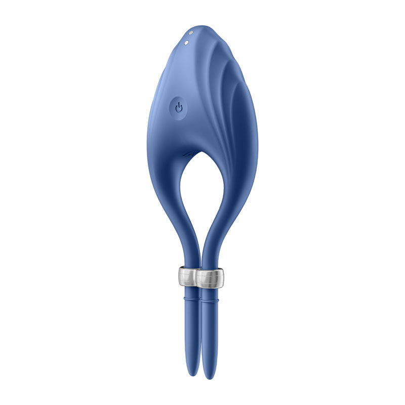 Satisfyer Duelist - Blue Vibrating Adjustable Lasso Cock Ring Satisfyer