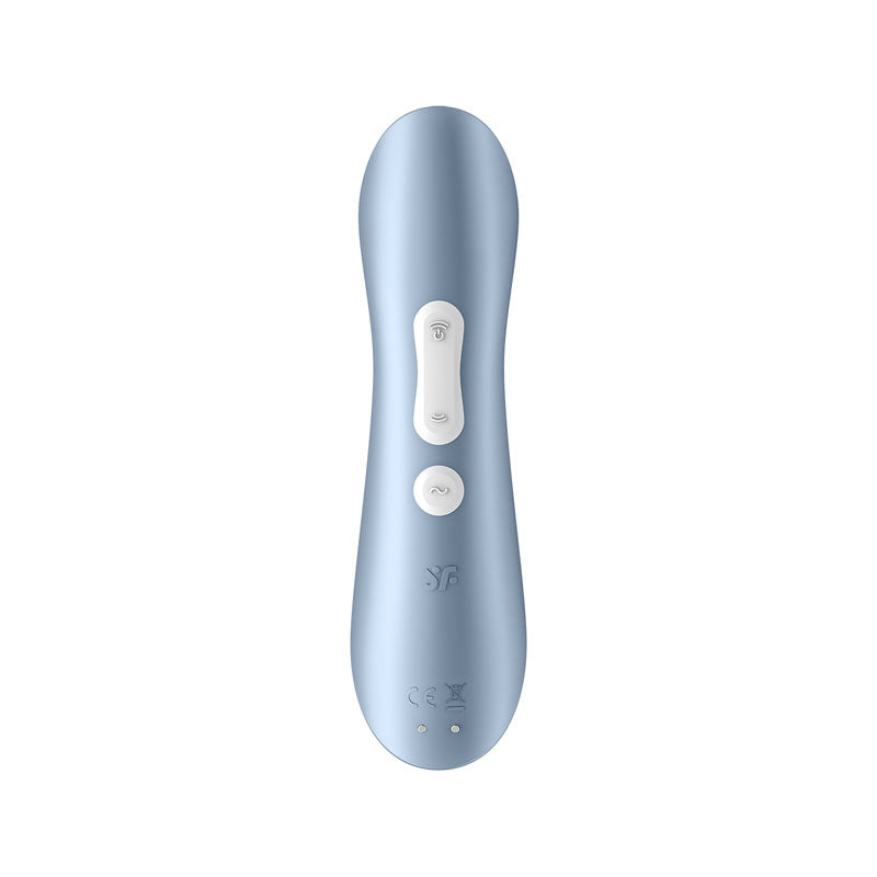 Satisfyer Pro 2+ - Blue Touch-Free USB-Rechargeable Clitoral Stimulator with Vibration Satisfyer