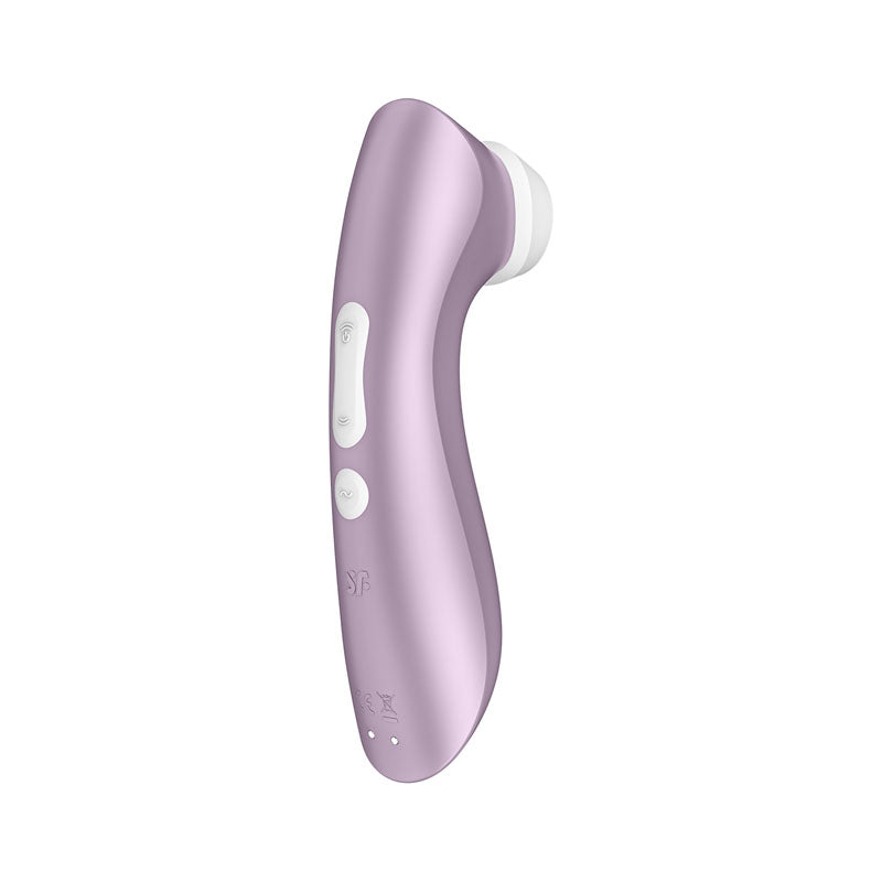 Satisfyer Pro 2+ Purple - Purple Touch-Free USB-Rechargeable Clitoral Stimulator with Vibration Satisfyer