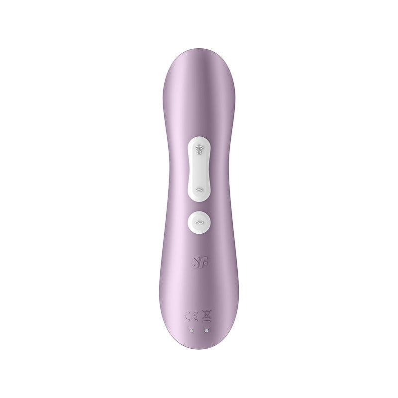 Satisfyer Pro 2+ Purple - Purple Touch-Free USB-Rechargeable Clitoral Stimulator with Vibration Satisfyer