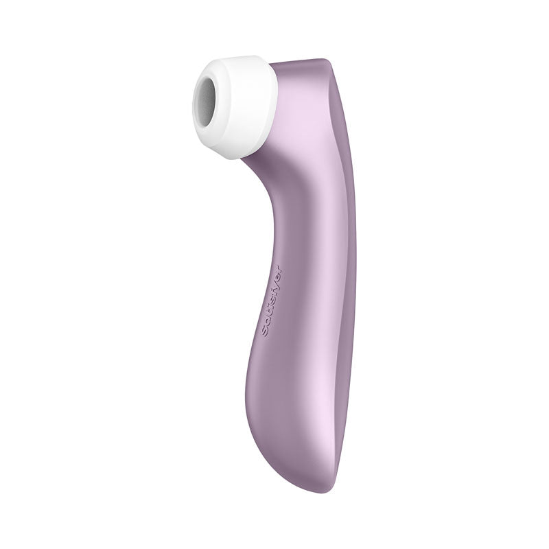 Satisfyer Pro 2+ Purple - Purple Touch-Free USB-Rechargeable Clitoral Stimulator with Vibration Satisfyer