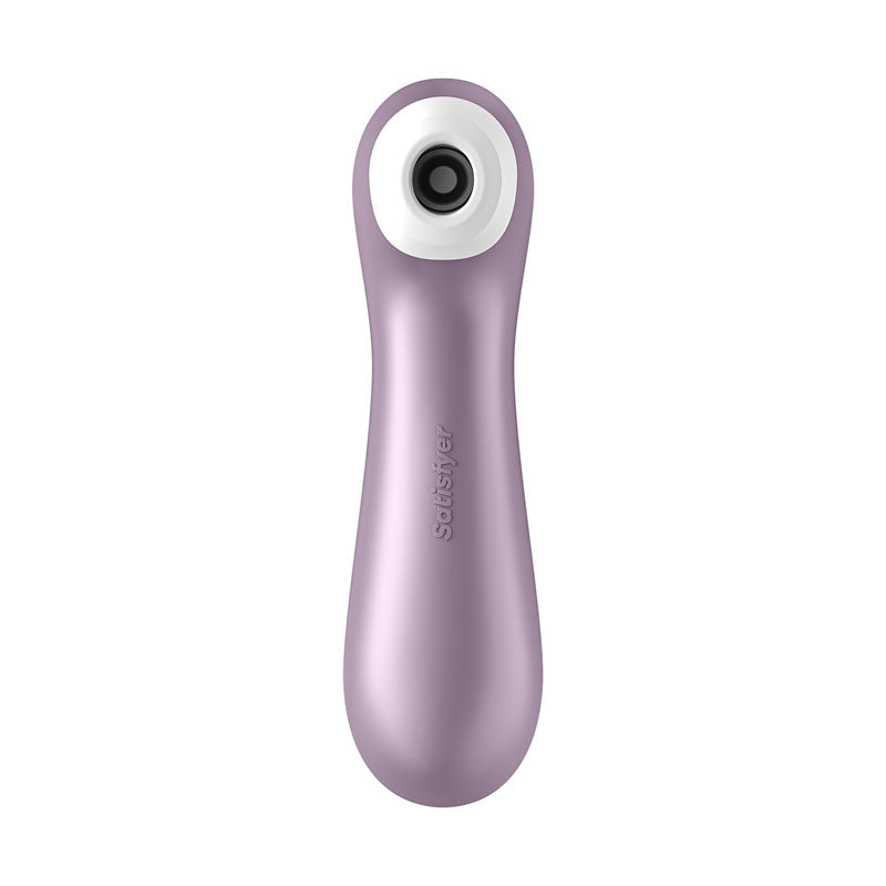 Satisfyer Pro 2+ Purple - Purple Touch-Free USB-Rechargeable Clitoral Stimulator with Vibration Satisfyer