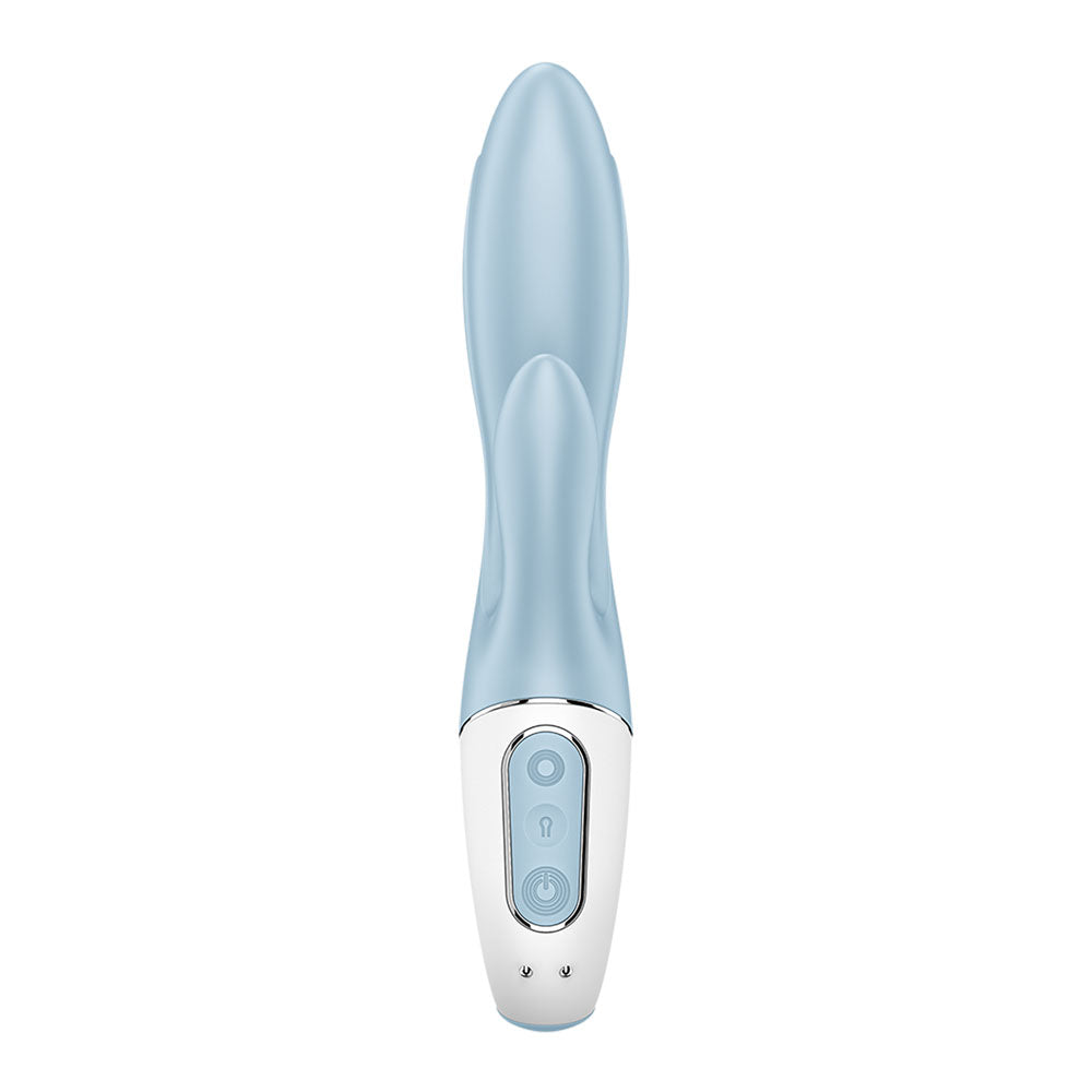 Satisfyer Air Pump Bunny 1 - Blue USB Rechargeable Inflatable Rabbit Vibrator Satisfyer