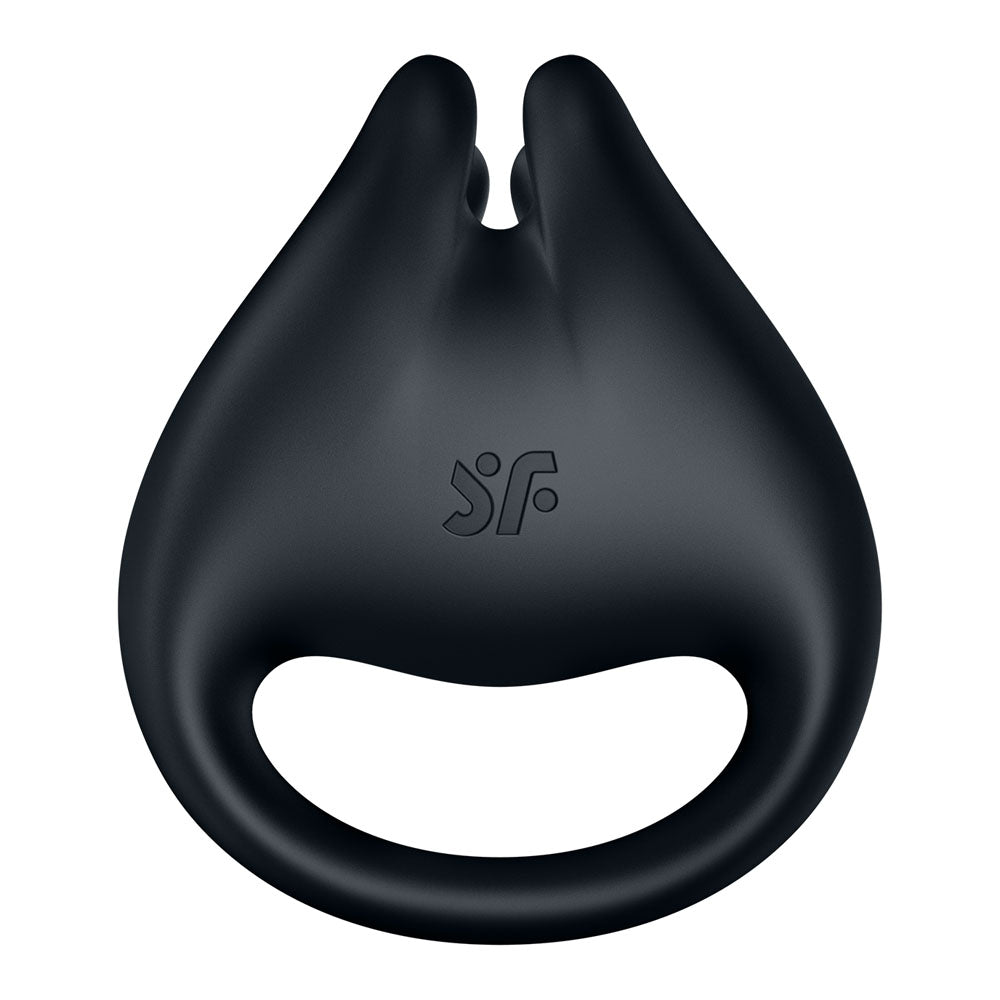 Satisfyer Perfect Pair 1 - Black USB-C Rechargeable Vibrating Couples Ring Satisfyer