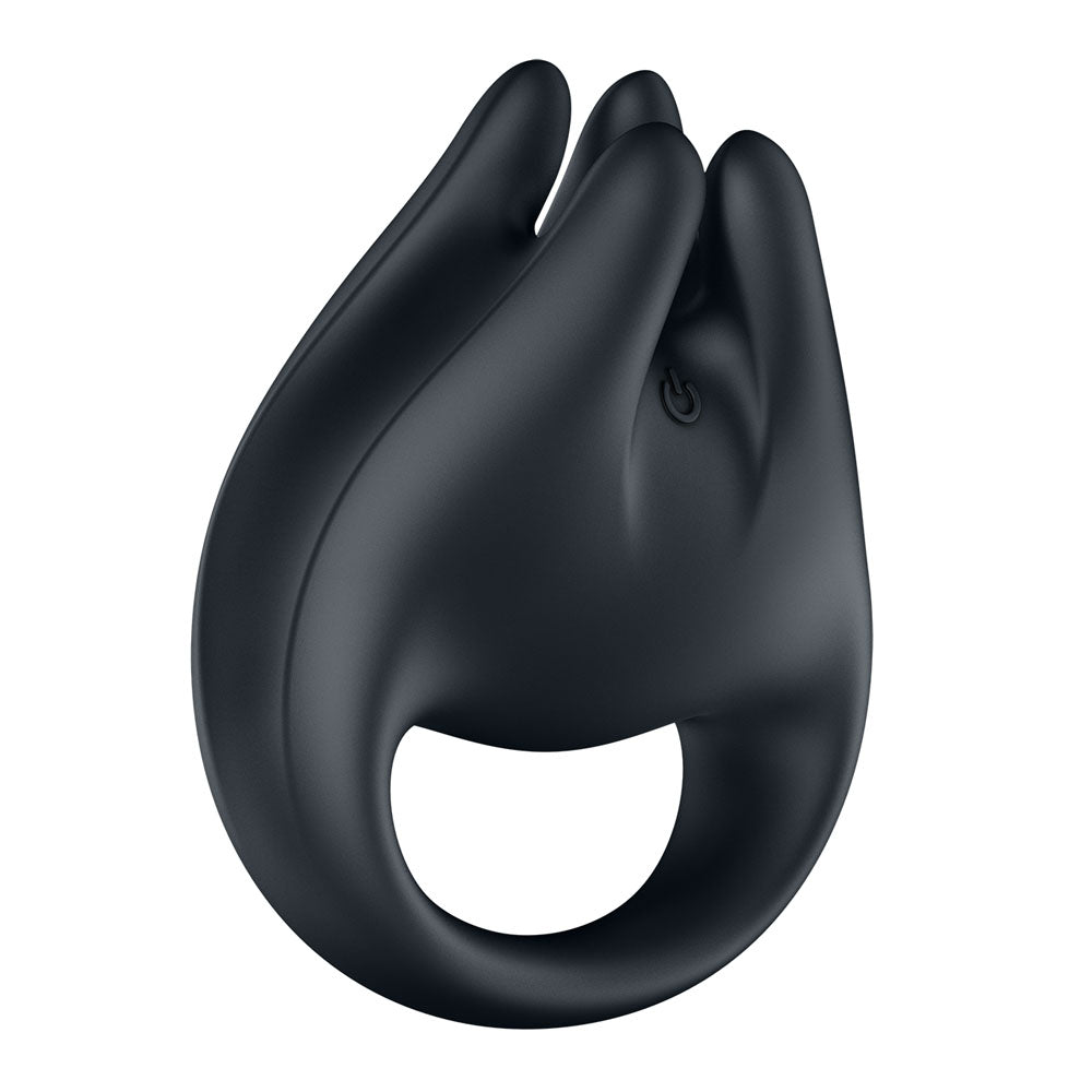 Satisfyer Perfect Pair 1 - Black USB-C Rechargeable Vibrating Couples Ring Satisfyer