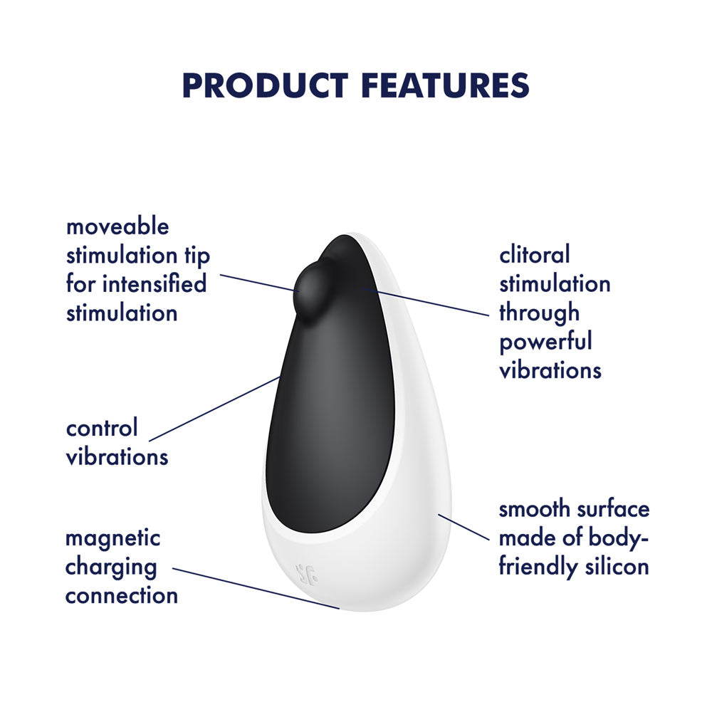 Satisfyer Spot On 3 - Black USB Rechargeable Stimulator Satisfyer